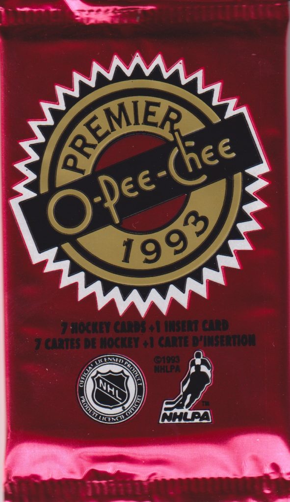 1992/93 O-Pee-Chee Premier hobby balíček