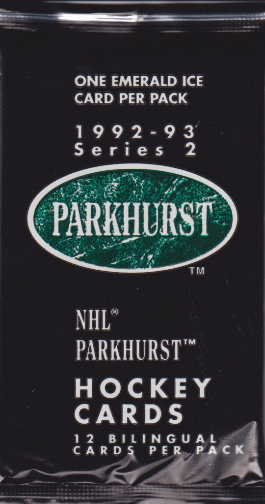 1992/93 Parkhurst Series 2 hobby balíček