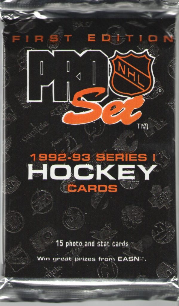 1992/93 Pro Set Series 1 hobby balíček