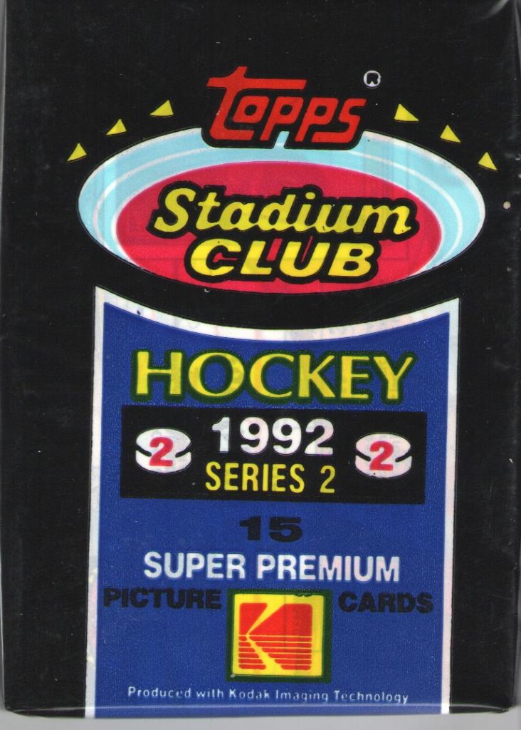 1992/93 Topps Stadium Club Series 2 hobby balíček