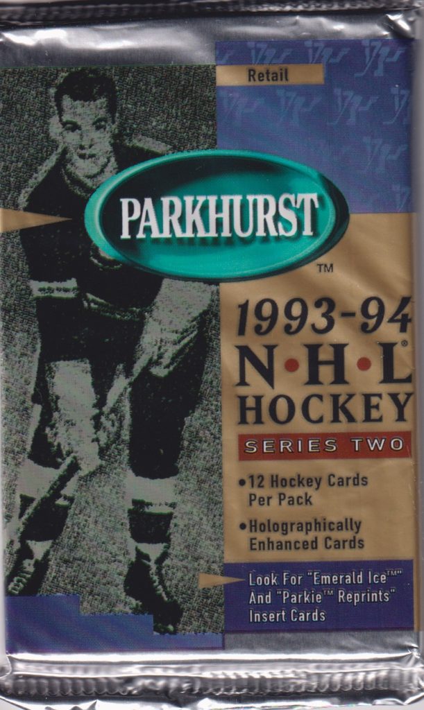 1993/94 Parkhurst Series 2 retail balíček