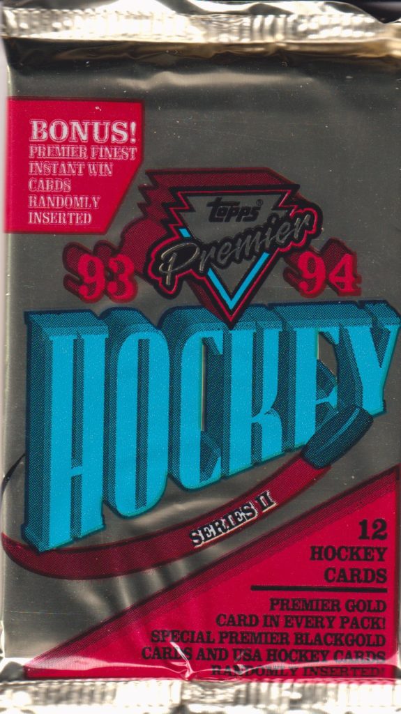 1993/94 Topps Premier Series 2 hobby balíček