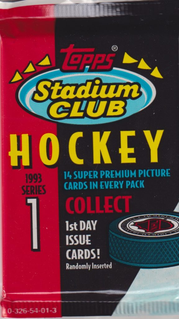 1993/94 Topps Stadium Club Series 1 hobby balíček