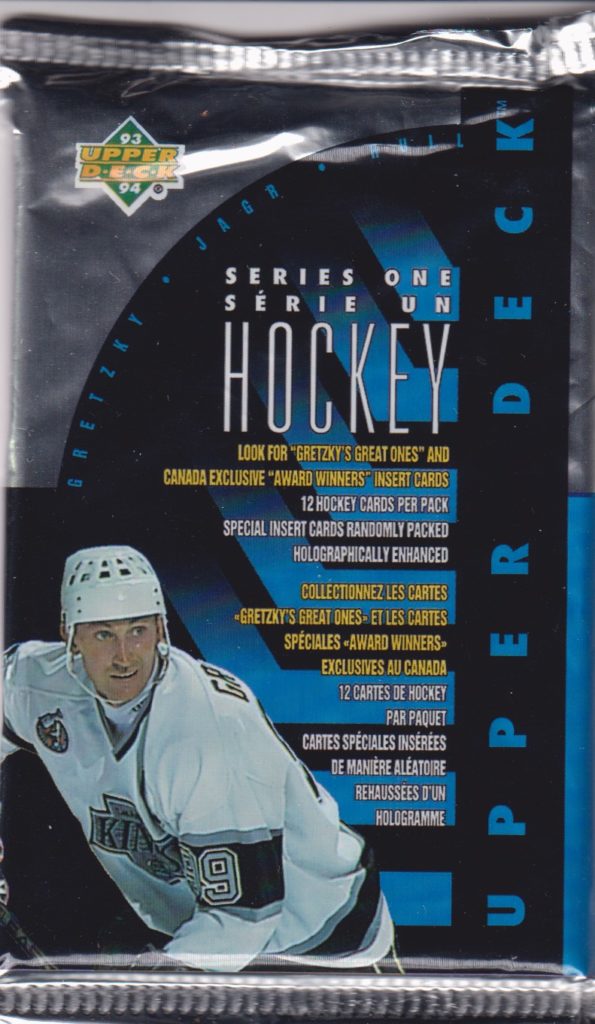 1993/94 Upper Deck Series 1 Billingual balíček