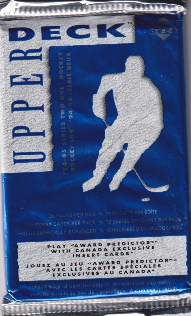 1994/95 Upper Deck Series 2 Canadian hobby balíček