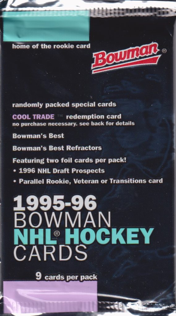 1995/96 Bowman hobby balíček
