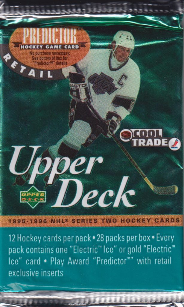1995/96 Upper Deck Series 2 retail balíček