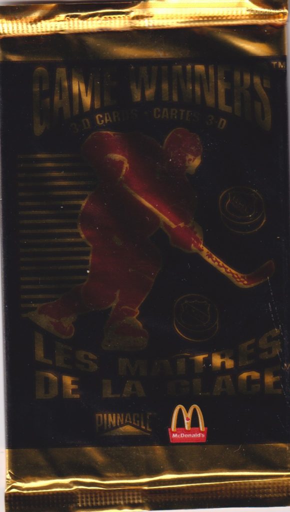 1996/97 Pinnacle Game Winners 3D balíček