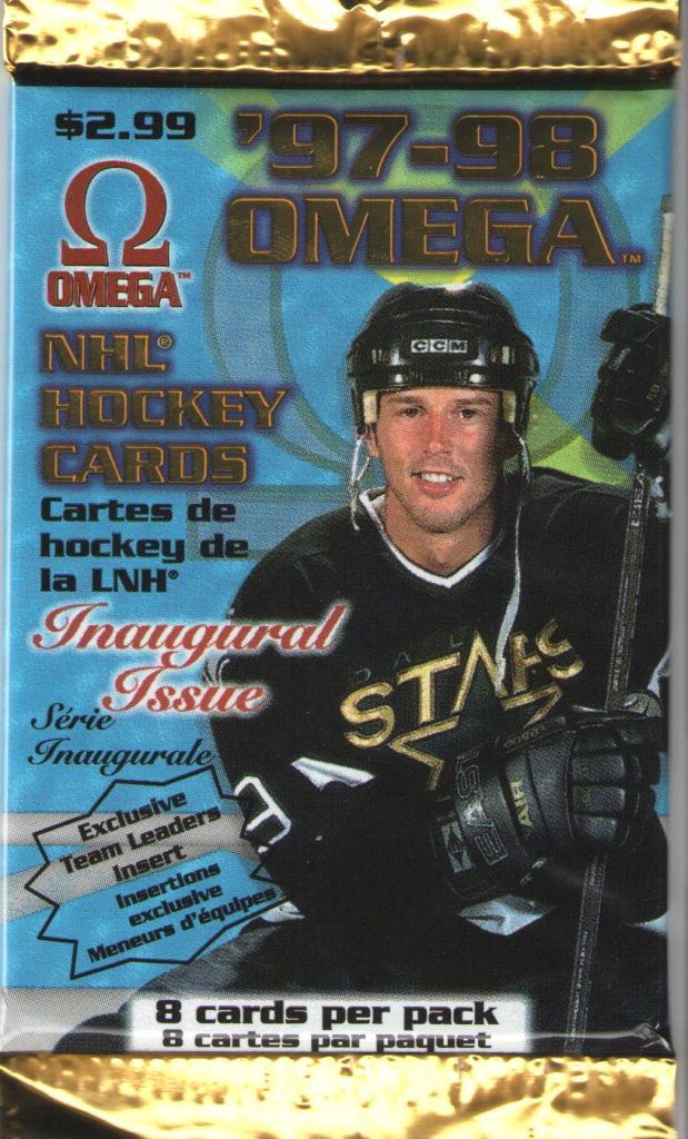 1997/98 Pacific Omega Inaugural Series balíček