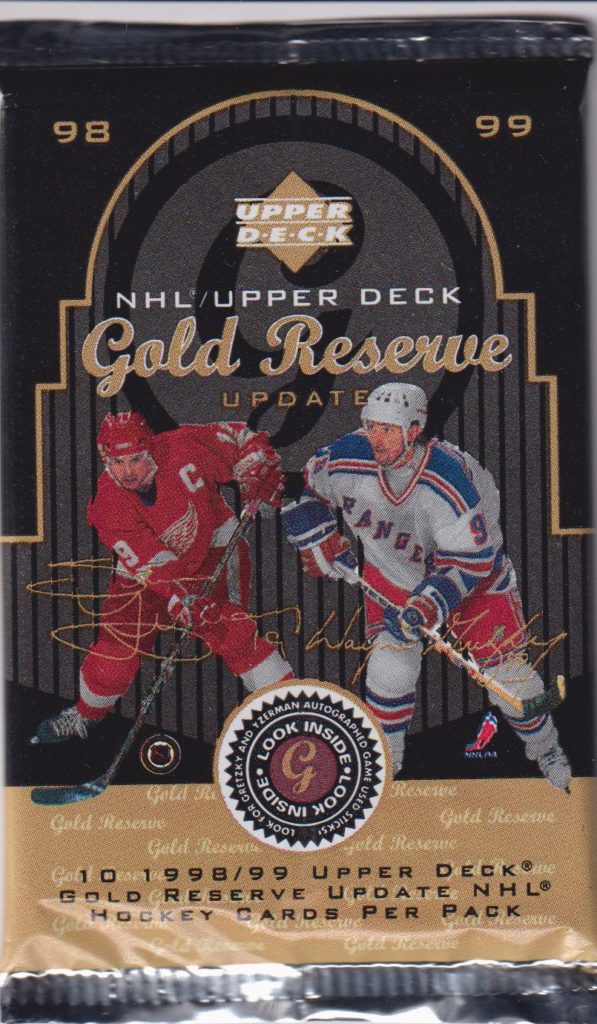 1998/99 UD Gold Reserve Update hobby balíček
