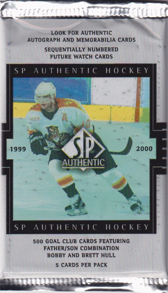 1999/00 SP Authentic hobby balíček