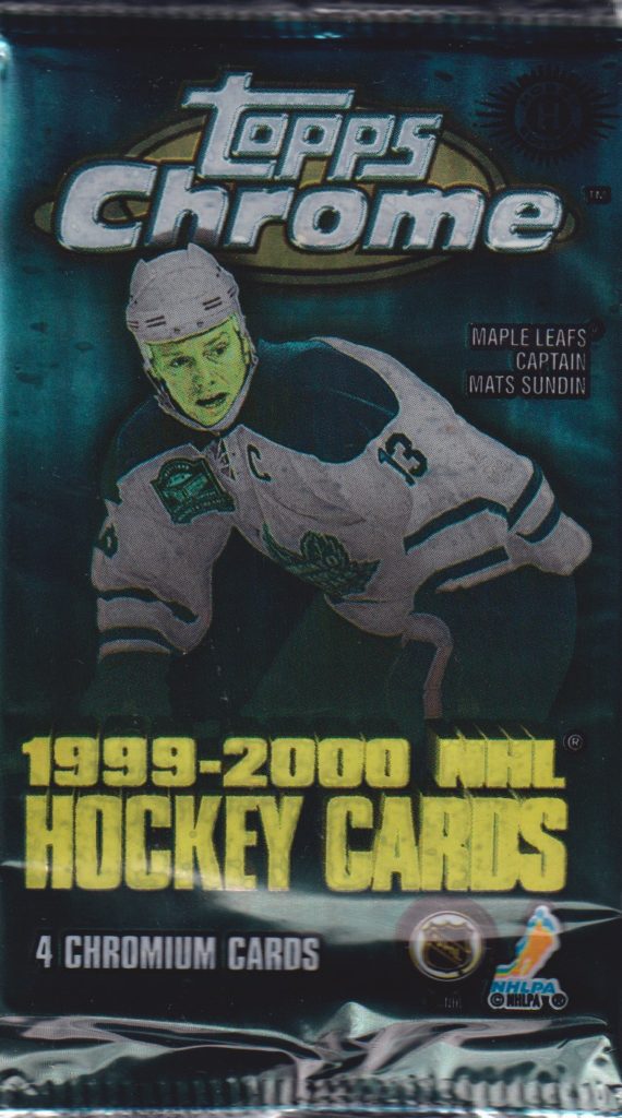 1999/00 Topps Chrome hobby balíček