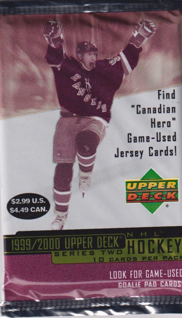 1999/00 Upper Deck Series 2 Canadian balíček
