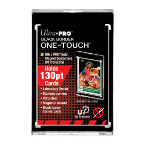 Ultra Pro magnetický toploader One-Touch Black Border 130pt.