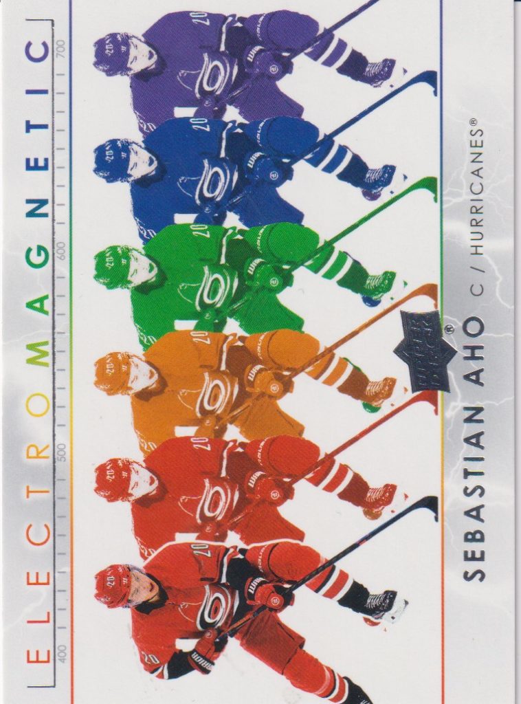 2021/22 Upper Deck Series 1 – S.Aho Car EM-7