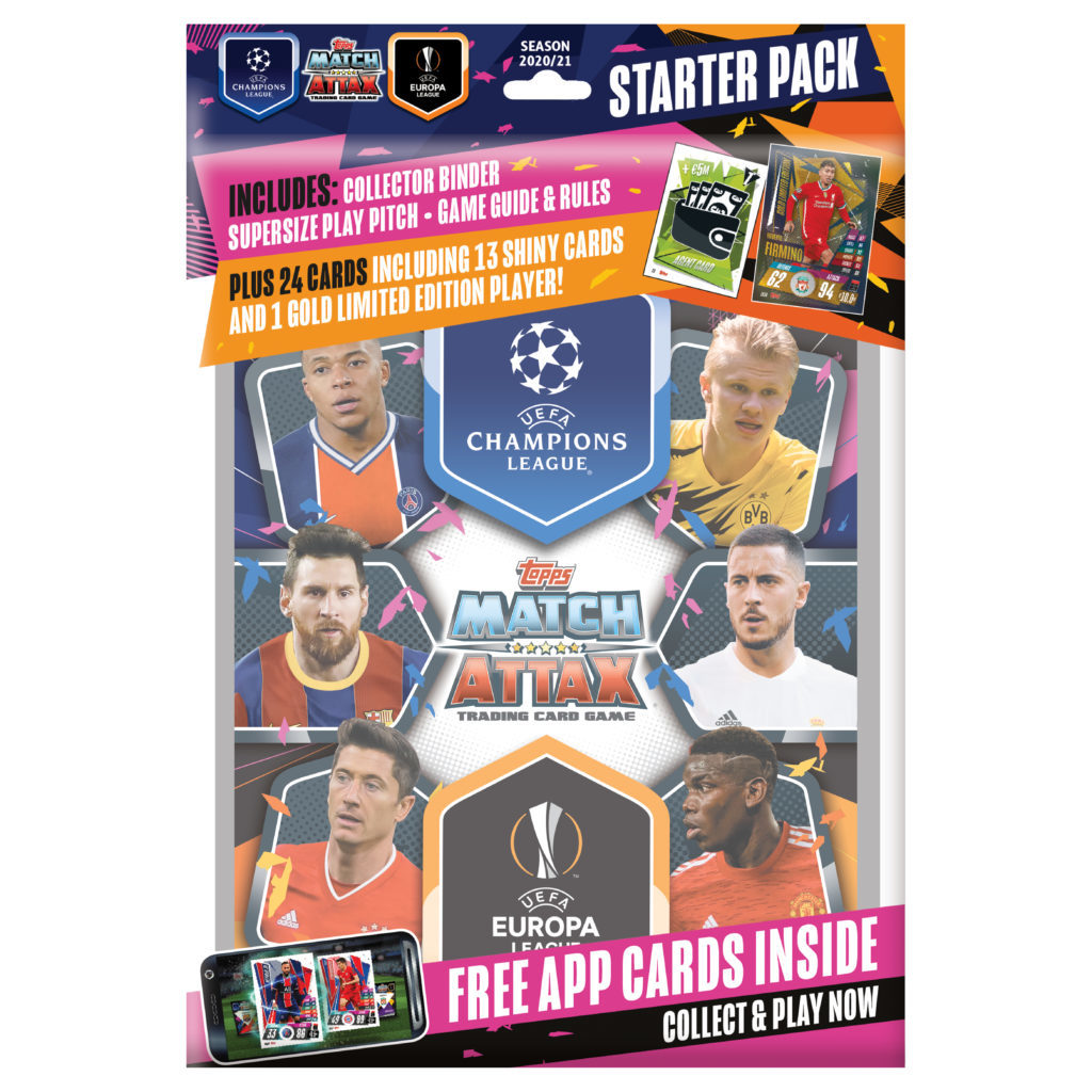 2020/21 Topps Match Attax Champions League Starterpack album