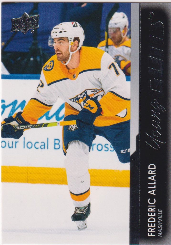2021/22 Upper Deck Series 2 – F.Allard Nas 483