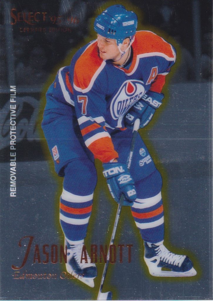 1995/96 Pinnacle Select Certified – J.Arnott Edm 9