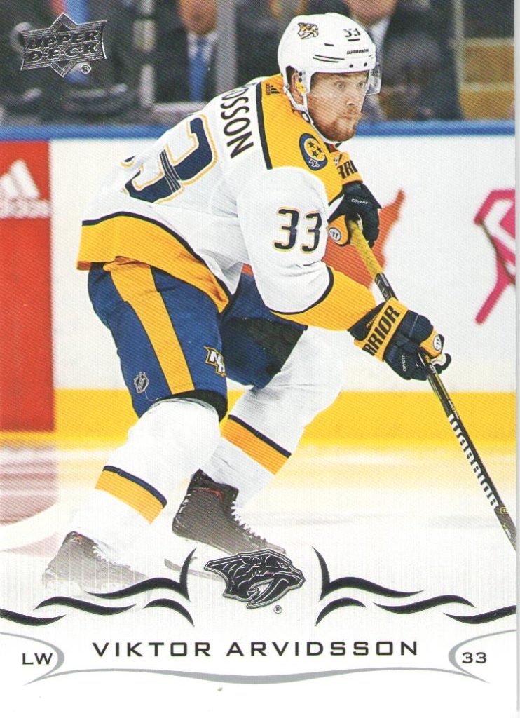 2018/19 Upper Deck 2 – V.Arvidsson Nas 357
