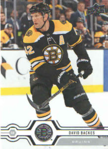 2019/20 Upper Deck Series 2 – D.Backes Bos 262