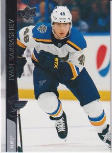 2020/21 Upper Deck Series 2 – I.Barbashev Stl 402