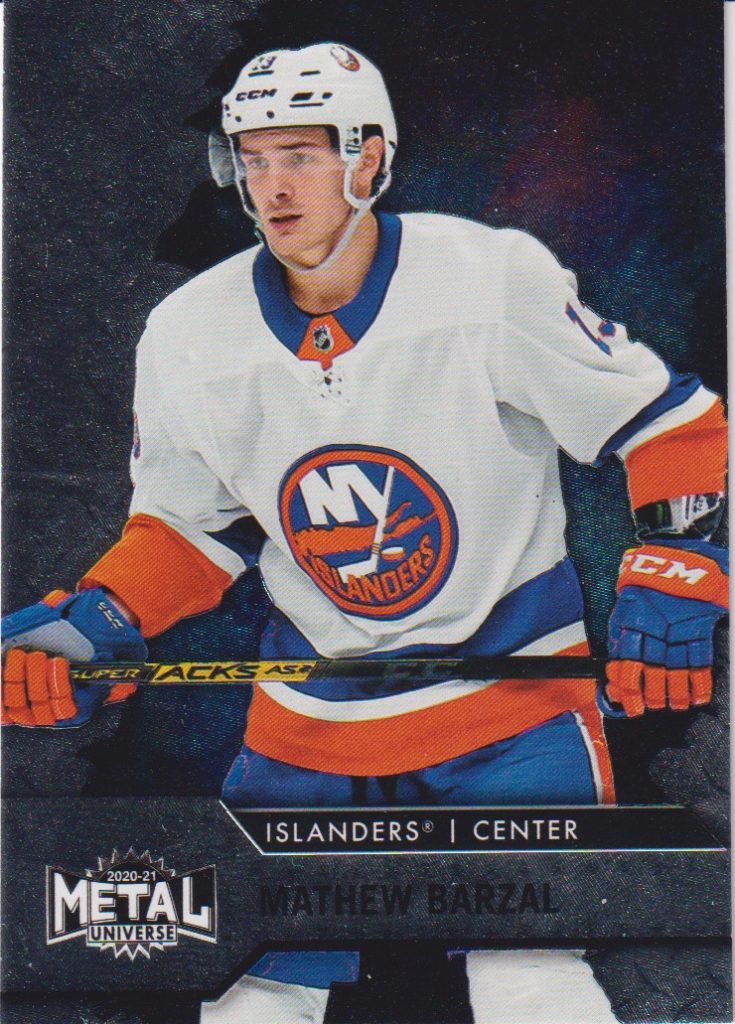 2020/21 Metal Universe – Mathew Barzal New York Islanders 1
