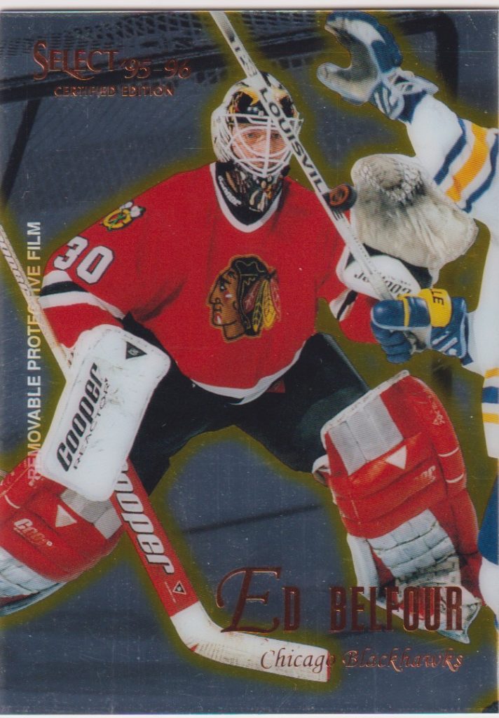 1995/96 Pinnacle Select Certified – E.Belfour Chi 93