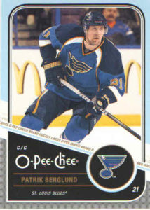 2011/12 O-Pee-Chee – P.Berglund Stl 192