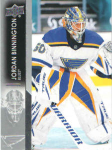 2021/22 Upper Deck Series 1 – J.Binnington Stl 153