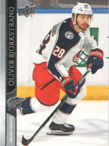 2020/21 Upper Deck Series 1 – O.Bjorkstrand Cbs 52