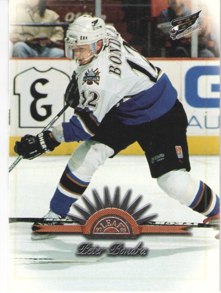 1997/98 Leaf – P.Bondra Was 91