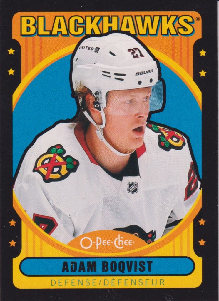 2021/22 O-Pee-Chee – A.Boqvist Chi 384 /100