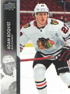 2021/22 Upper Deck Series 1 – A.Boqvist Chi 38