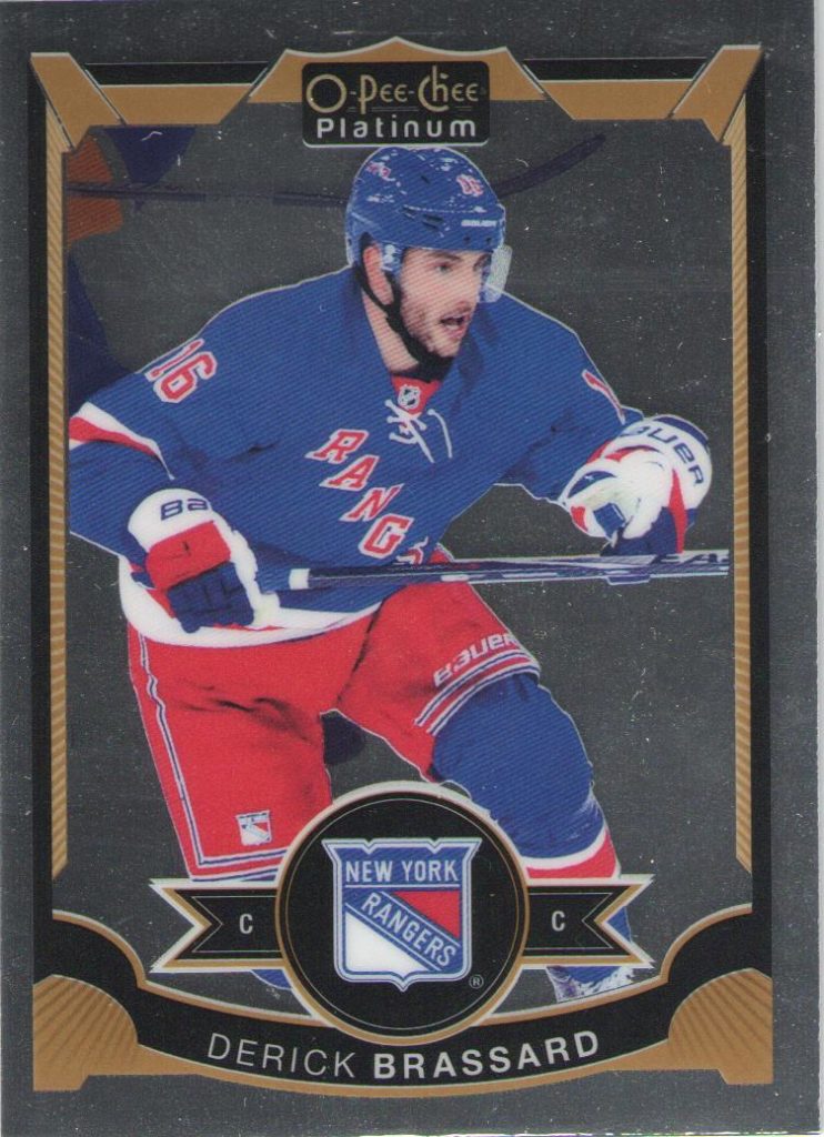 2015/16 O-Pee-Chee Platinum – D.Brassard Nyr 116