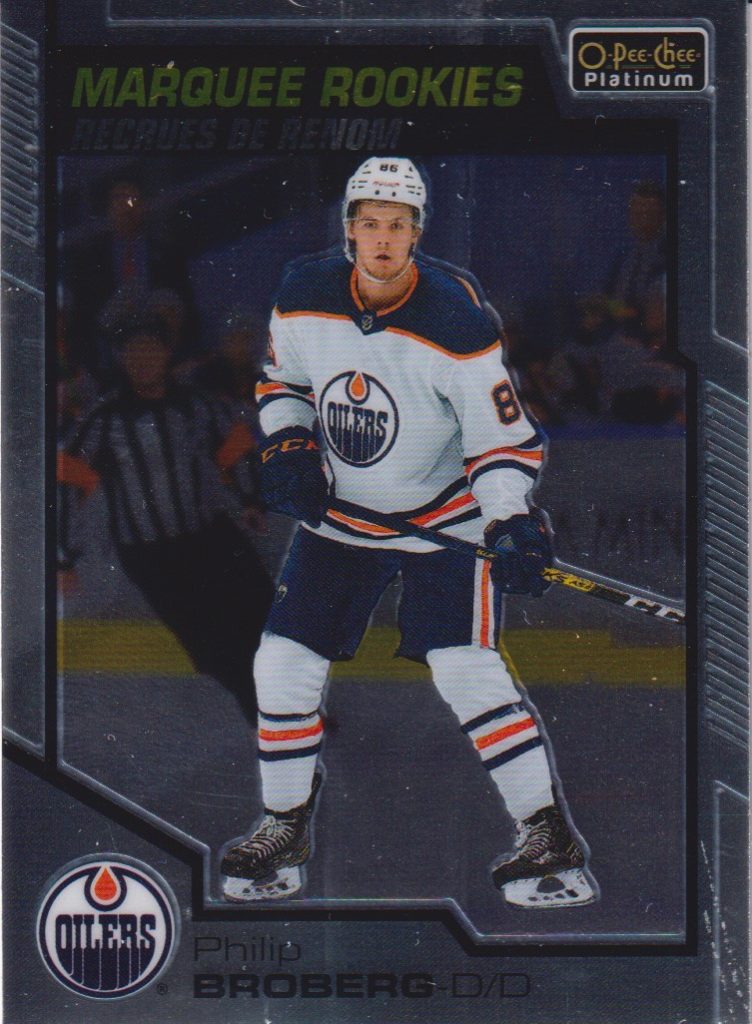 2020/21 O-Pee-Chee Platinum – P.Broberg Edm 190