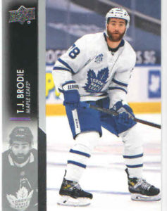 2021/22 Upper Deck Series 1 – T.J.Brodie Tor 166