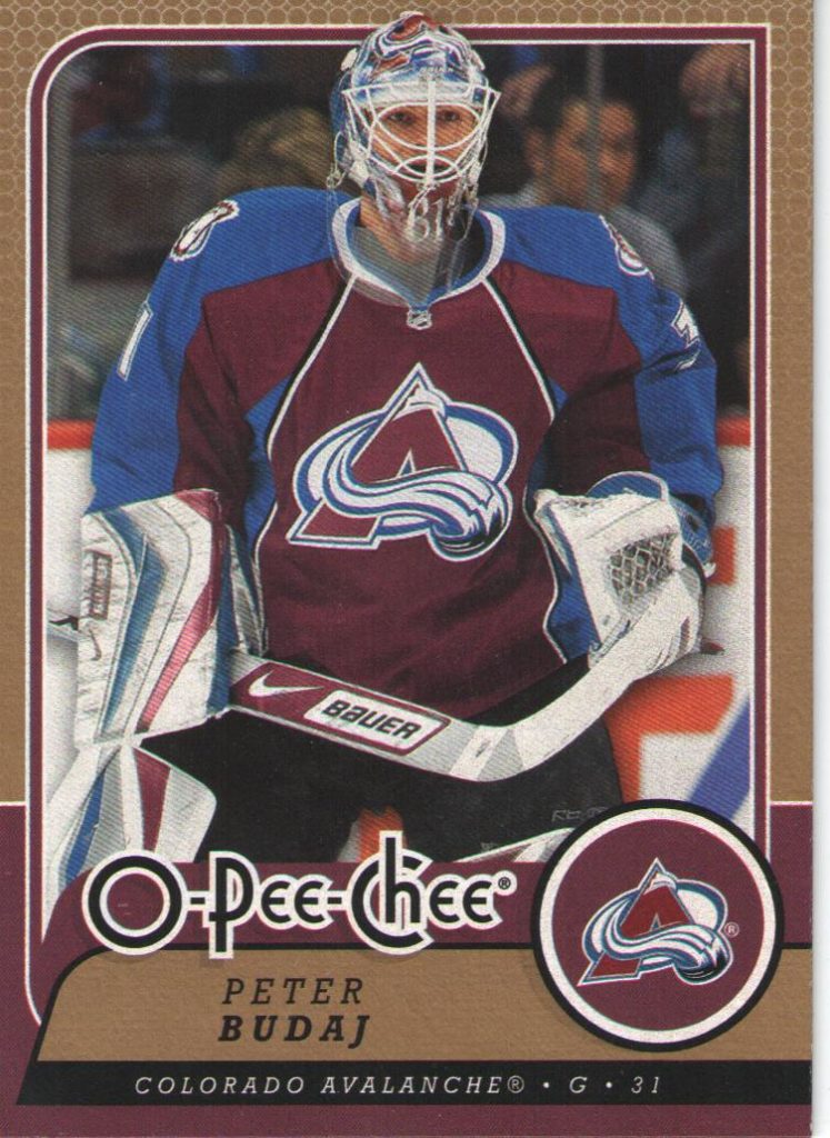 2008/09 O-Pee-Chee – P.Budaj Col 216