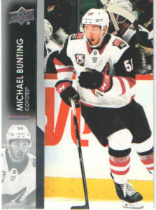 2021/22 Upper Deck Series 1 – M.Bunting Ari 7