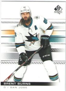 2019/20 SP Authentic – Brent Burns San Jose Sharks 63