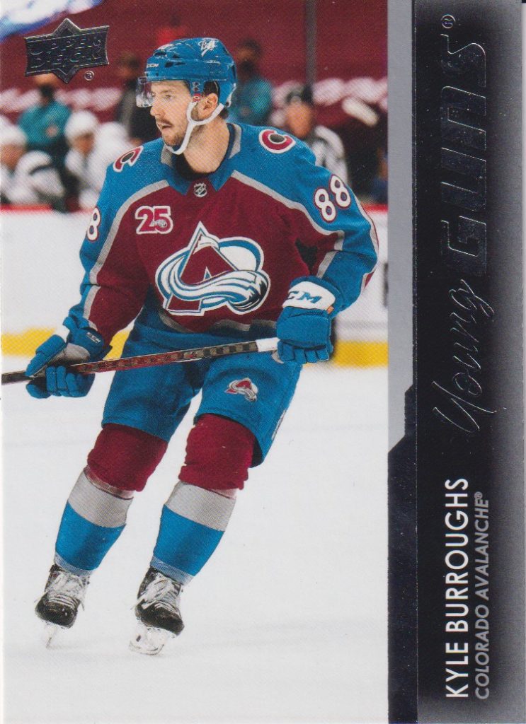 2021/22 Upper Deck Series 1 – K.Burroughs Col 206
