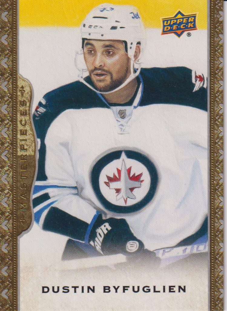 2014/15 UD Masterpieces – D.Byfuglien Win 6