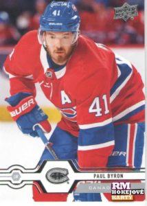 2019/20 Upper Deck 2 – P.Byron Mon 301