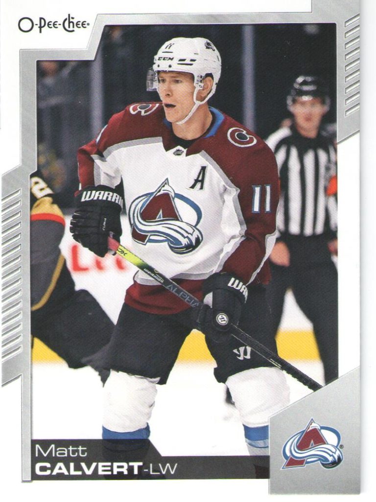 2020/21 O-Pee-Chee – M.Calvert Col 438