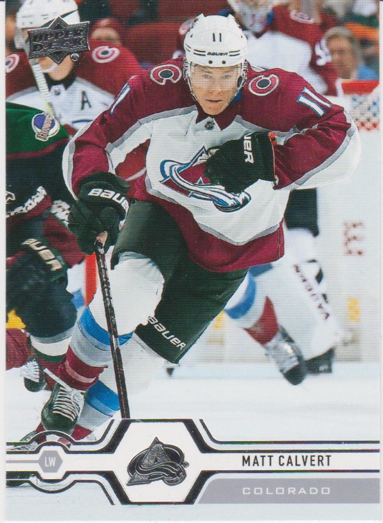 2019/20 Upper Deck Series 1 – M.Calvert Col 132