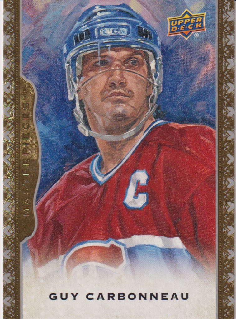 2014/15 UD Masterpieces – G.Carbonneau Mon 101
