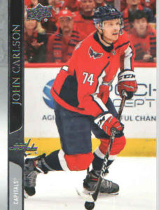 2020/21 Upper Deck Series 1 – J.Carlson Was 186