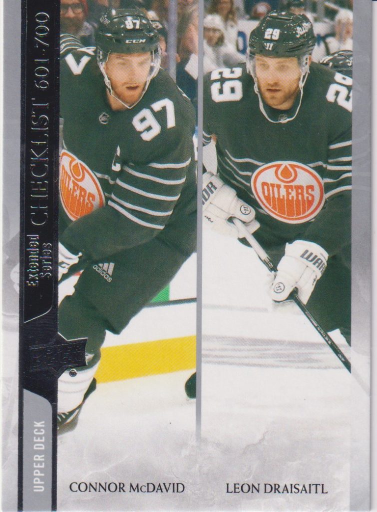 2020/21 UD Extended – C.McDavid, L.Draisaitl Edm 700