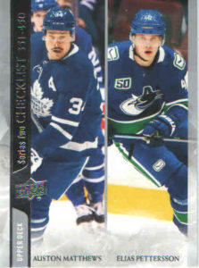 2020/21 Upper Deck Series 2 – A.Matthews, E.Pettersson 450