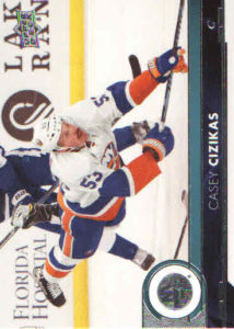 2017/18 Upper Deck 1 – Casey Cizikas New York Islanders 122