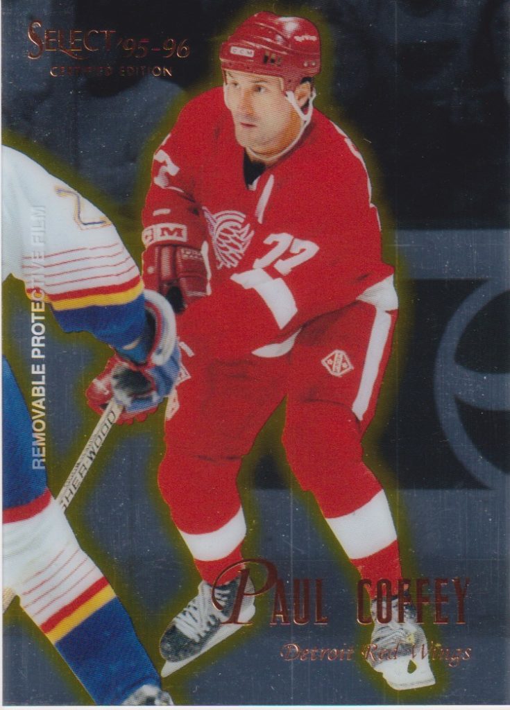 1995/96 Pinnacle Select Certified – P.Coffey Det 21